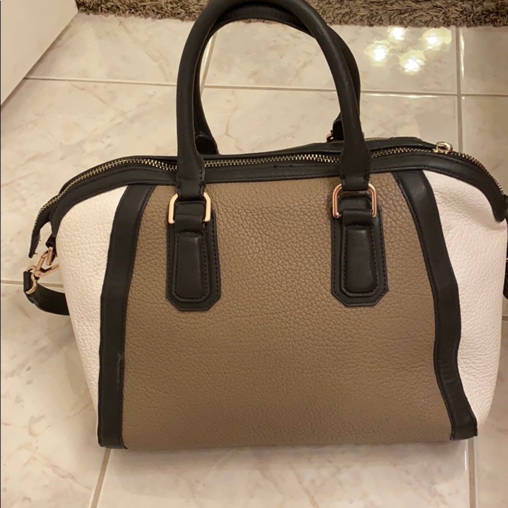 Black, white, beige topshop purse
